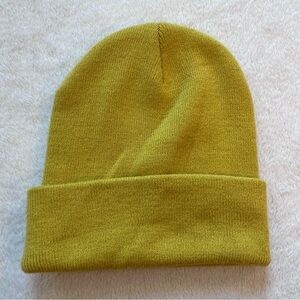 Mustard Yellow Beanie
